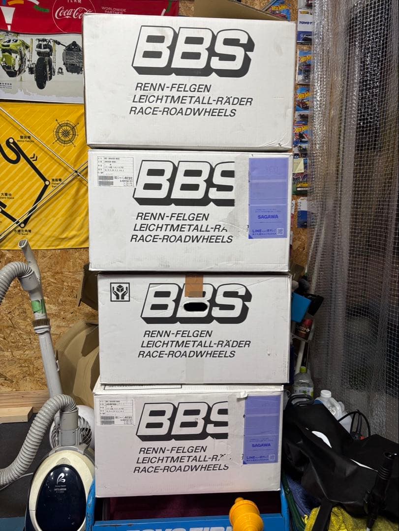 BBS RI-A 18インチ　10.5j +18ダイヤモンドブラック　4本セット