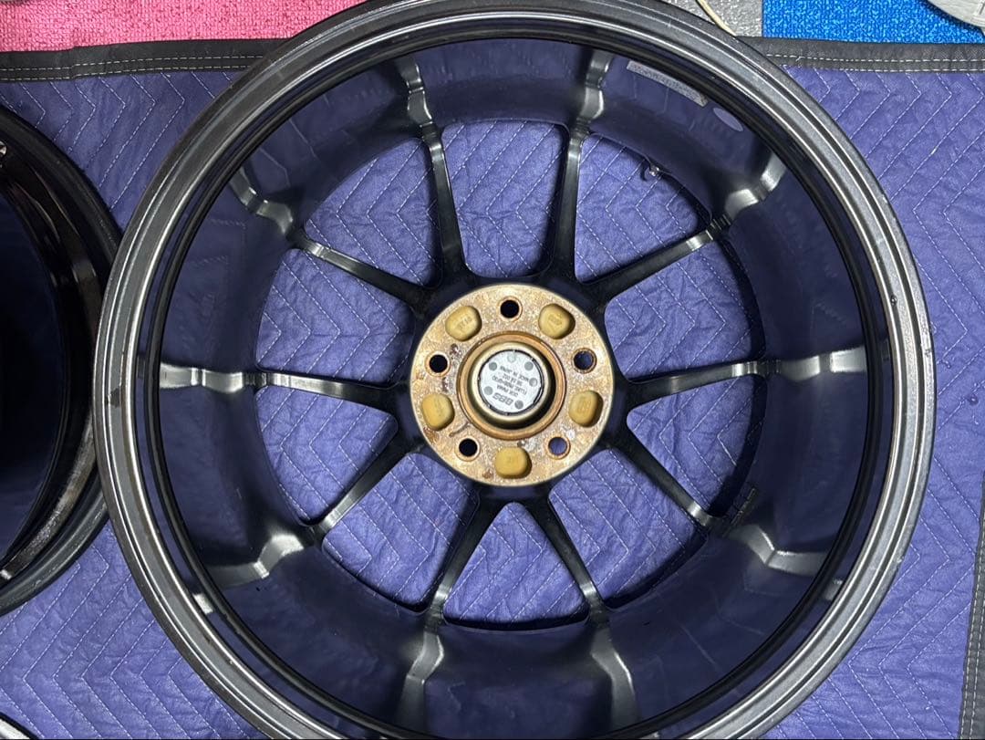 BBS RI-A 18インチ　10.5j +18ダイヤモンドブラック　4本セット