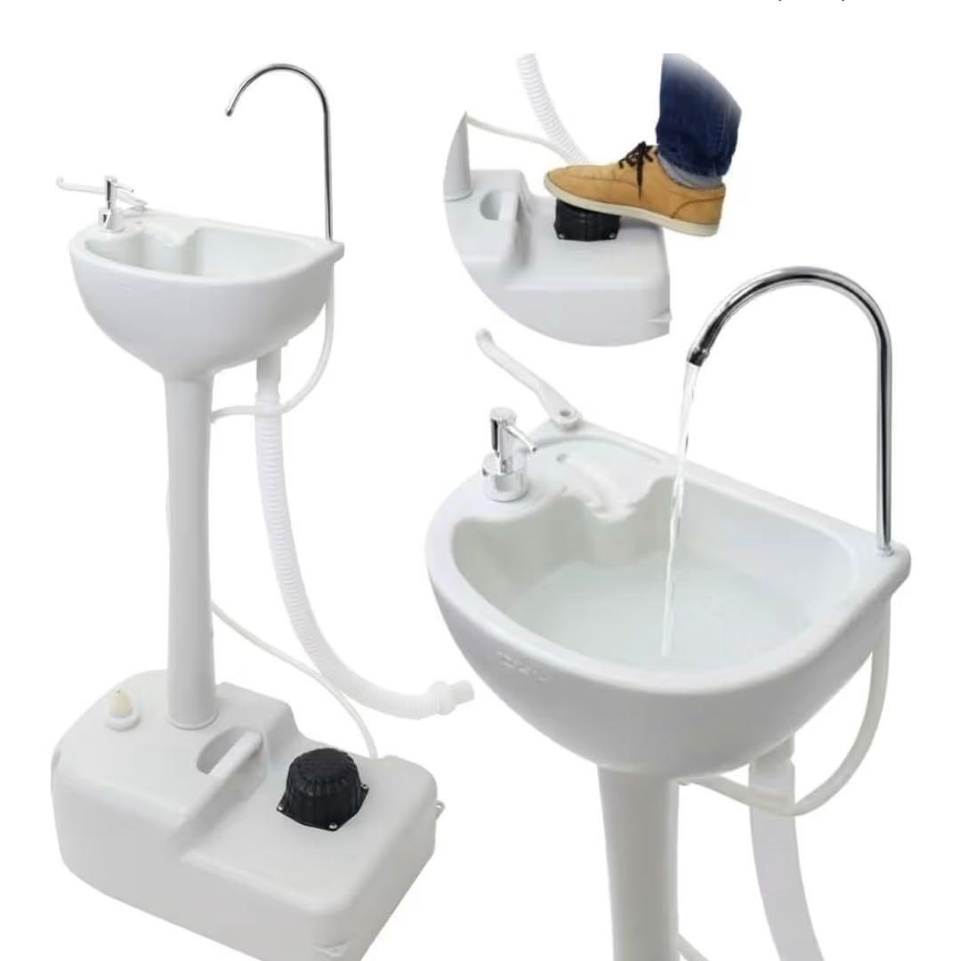 ポータブル洗面台 ポータブルシンク　簡易洗面台　手洗い台　介護 災害時　キャンプ