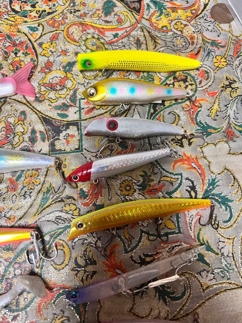 シーバス　青物　ルアー　引退セット‼️ オヌマン　バイブレーション　ミノー