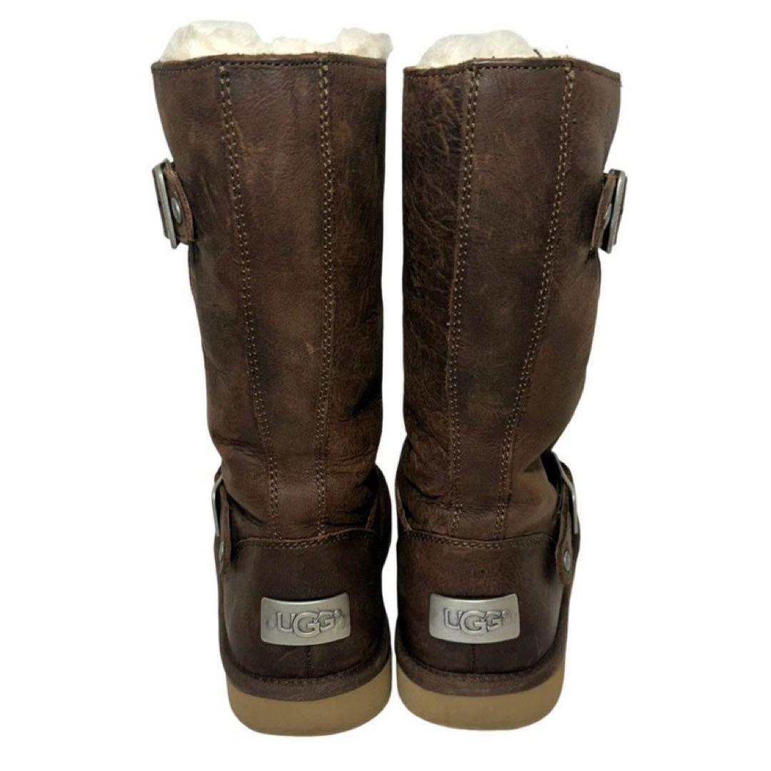 UGG ブラウン エンジニアブーツ　ケンジントン　23cm