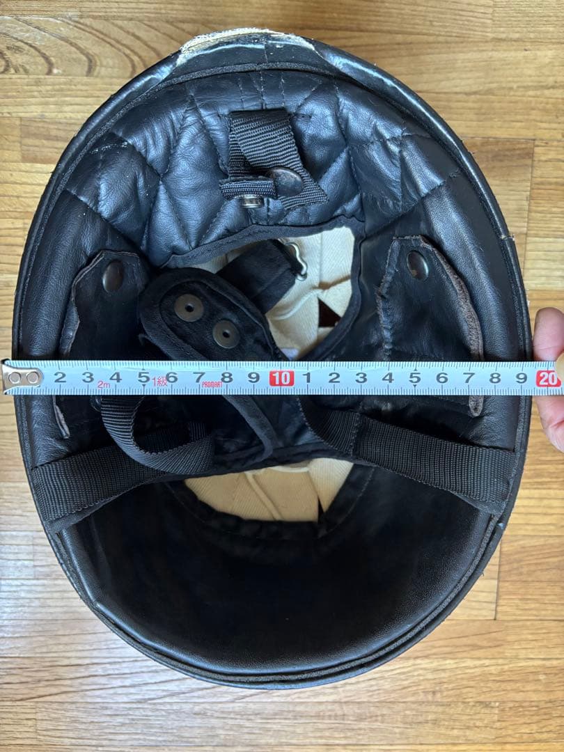 DAVIDA 半帽ヘルメット HALCYON ゴーグル　英国製　　鑑賞用