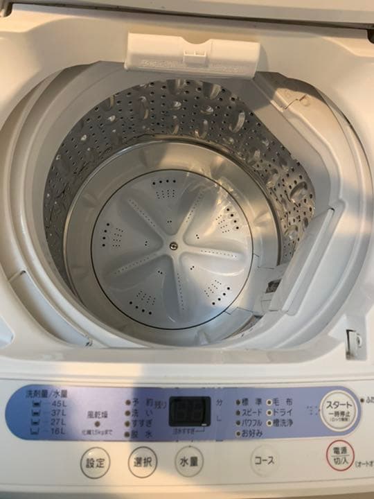 全自動洗濯機　5Kg 洗濯機　一人暮らし