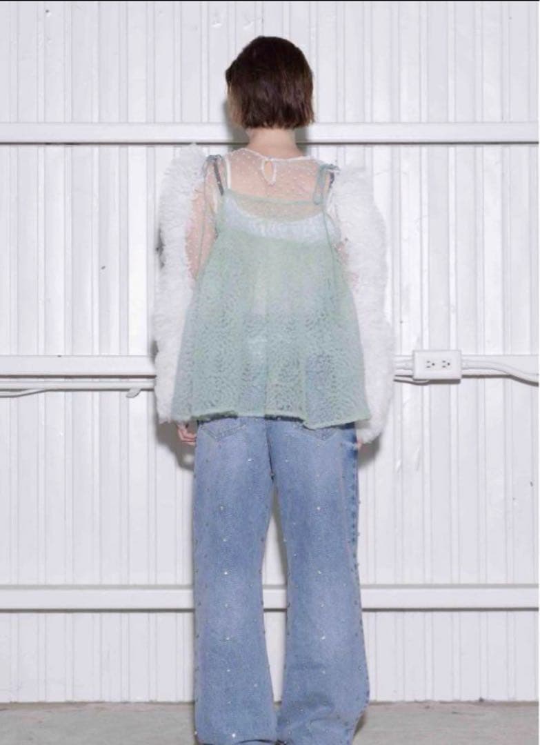 【正規品】Bibiy. キャミソール　トップス　グリーン