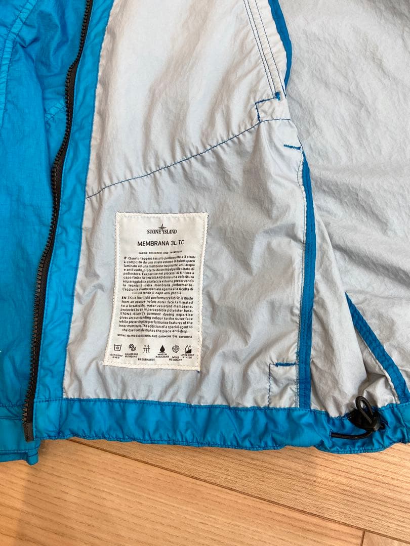 ストーンアイランド　MEMBRANA ブルー