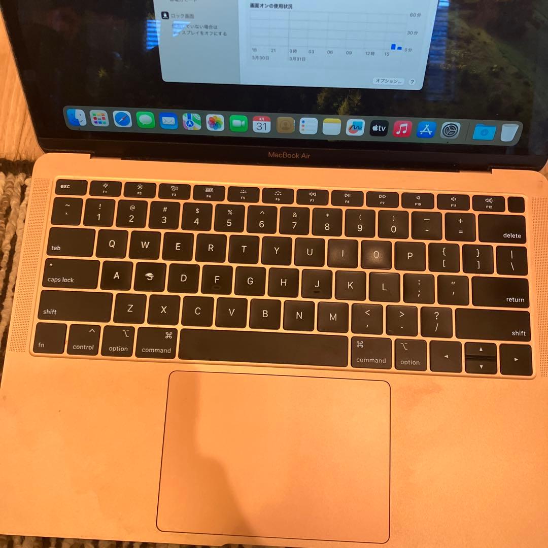 MacBook Air Retina, 13-inch,2019)メモリ8GB