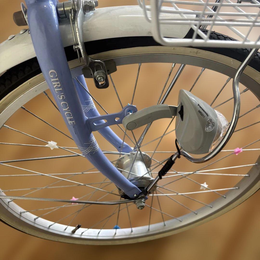 【使用3回のみ】子供用自転車24インチ　折りたたみ式