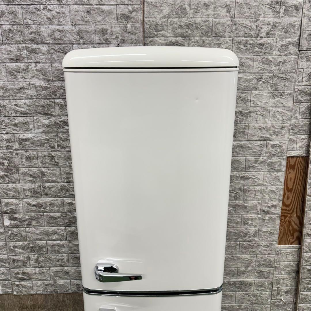 662 最新　2024年製　レトロデザイン　冷蔵庫　130L お洒落　一人暮らし