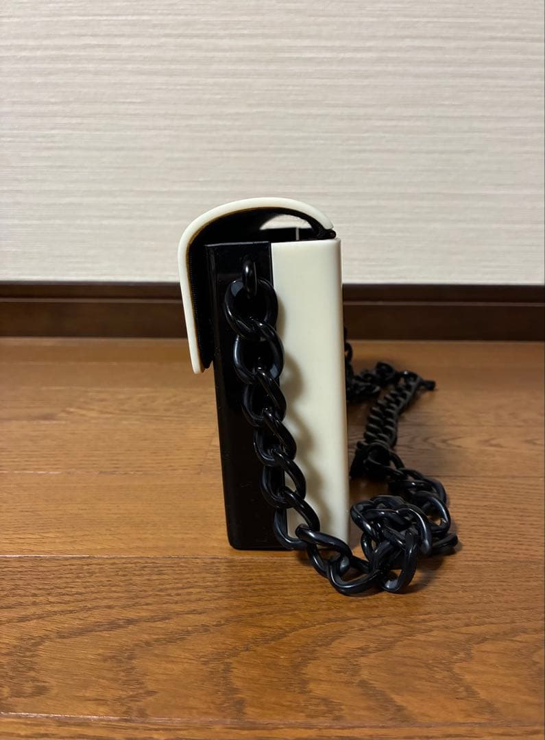 フ*り様 CHANELシャネル ココマーク プラスチック チェーンショルダーバッ