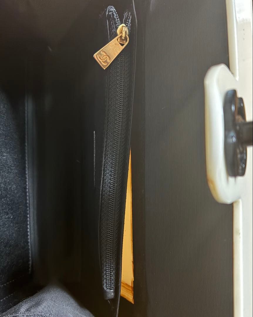 フ*り様 CHANELシャネル ココマーク プラスチック チェーンショルダーバッ