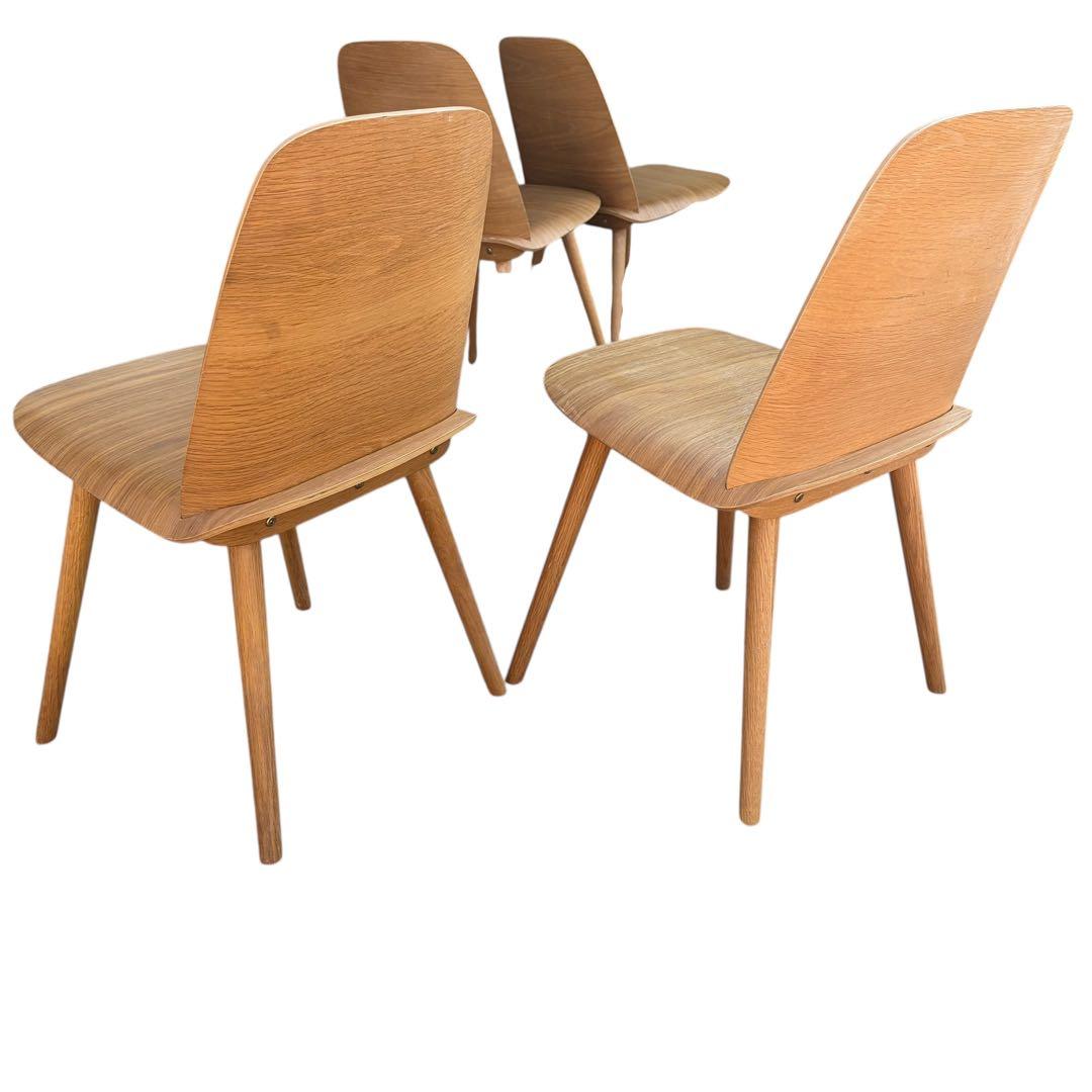 【美品】muuto ムート Nerd Chair ナードチェア オーク 2脚分①