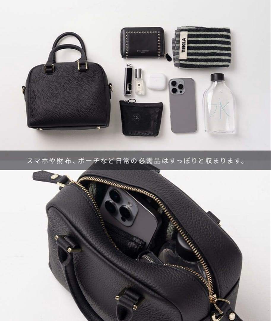 HAYNI ヘイニ 「 Carret カレ 」本革 2way スクエア