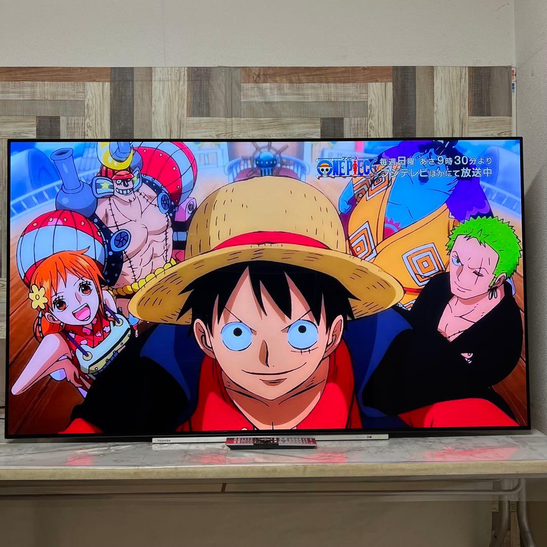 全国送料込❣️東芝REGZA65型BS/CS4K内蔵有機ELテレビネット動画多数