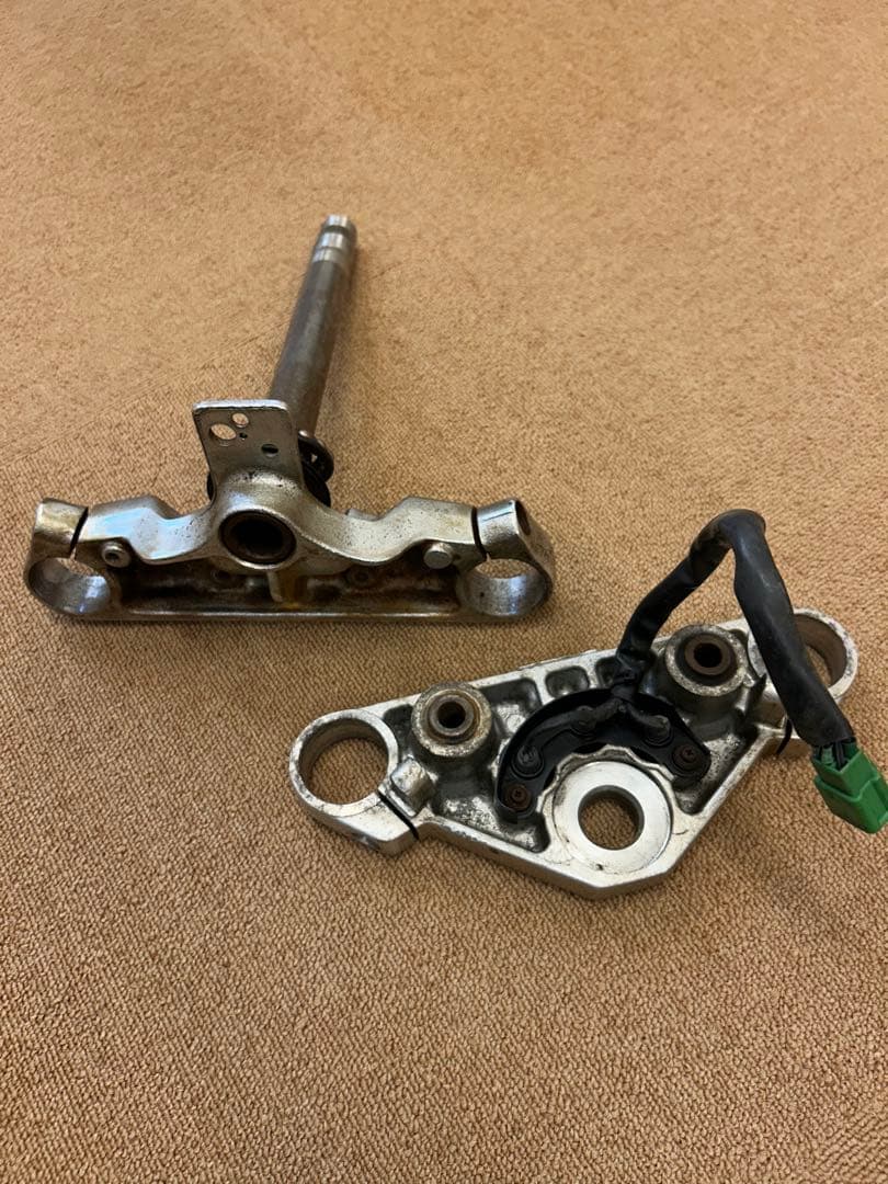 【スティード 純正ステム】トリプル　三又 steed ハンドル　シートフェンダー