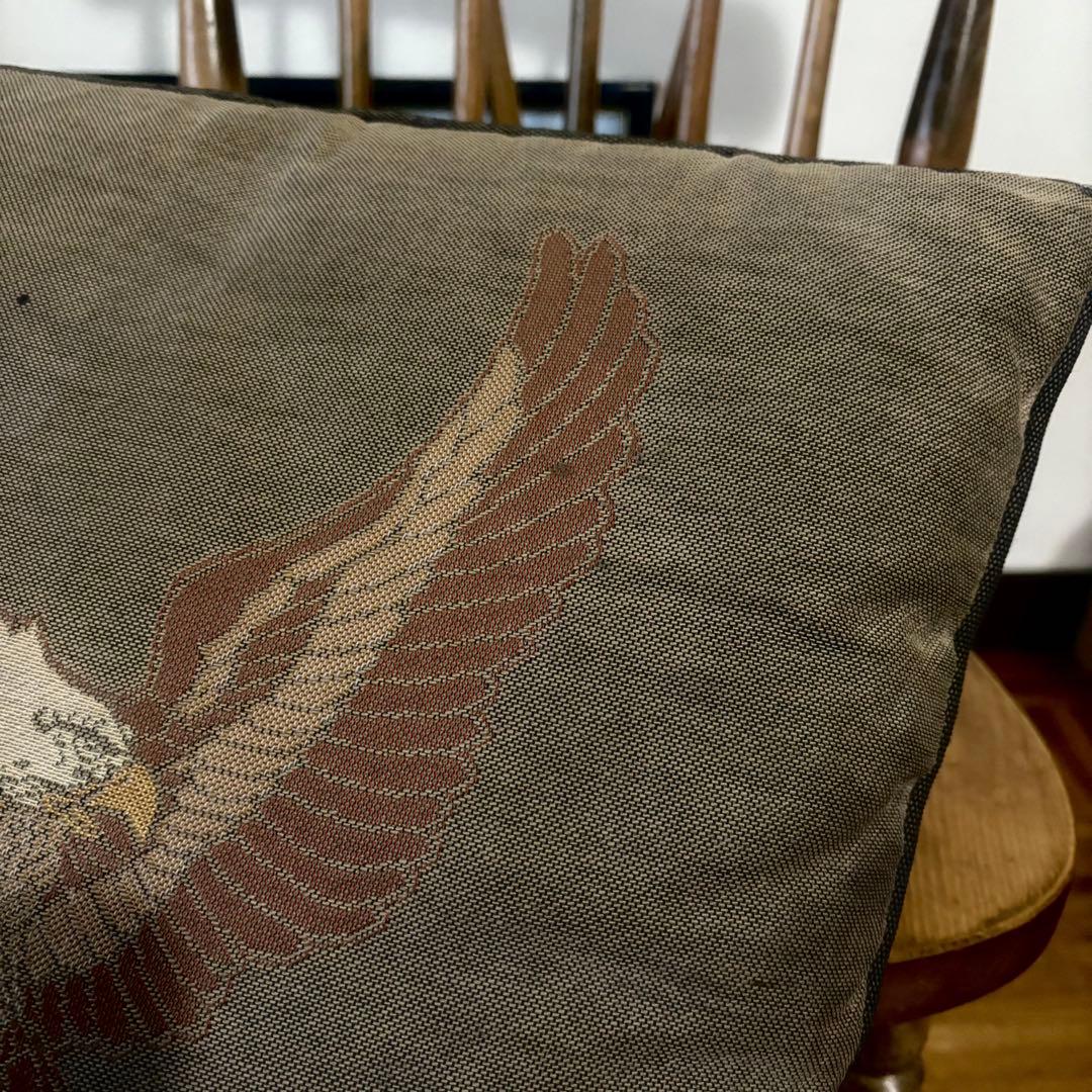 希少 ノベルティ 60's〜 ヴィンテージ ハーレー イーグル クッション