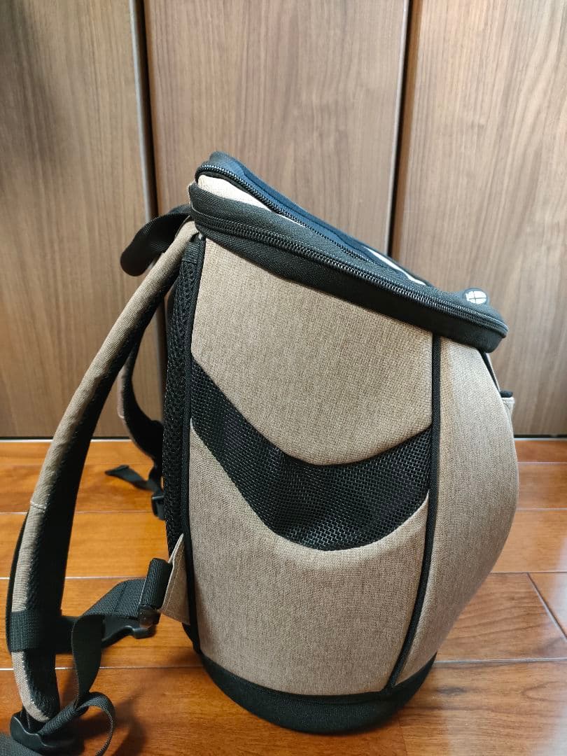 Disukiダイスキ リュック型キャリーバッグ　 Mサイズ　フォーンブラウン