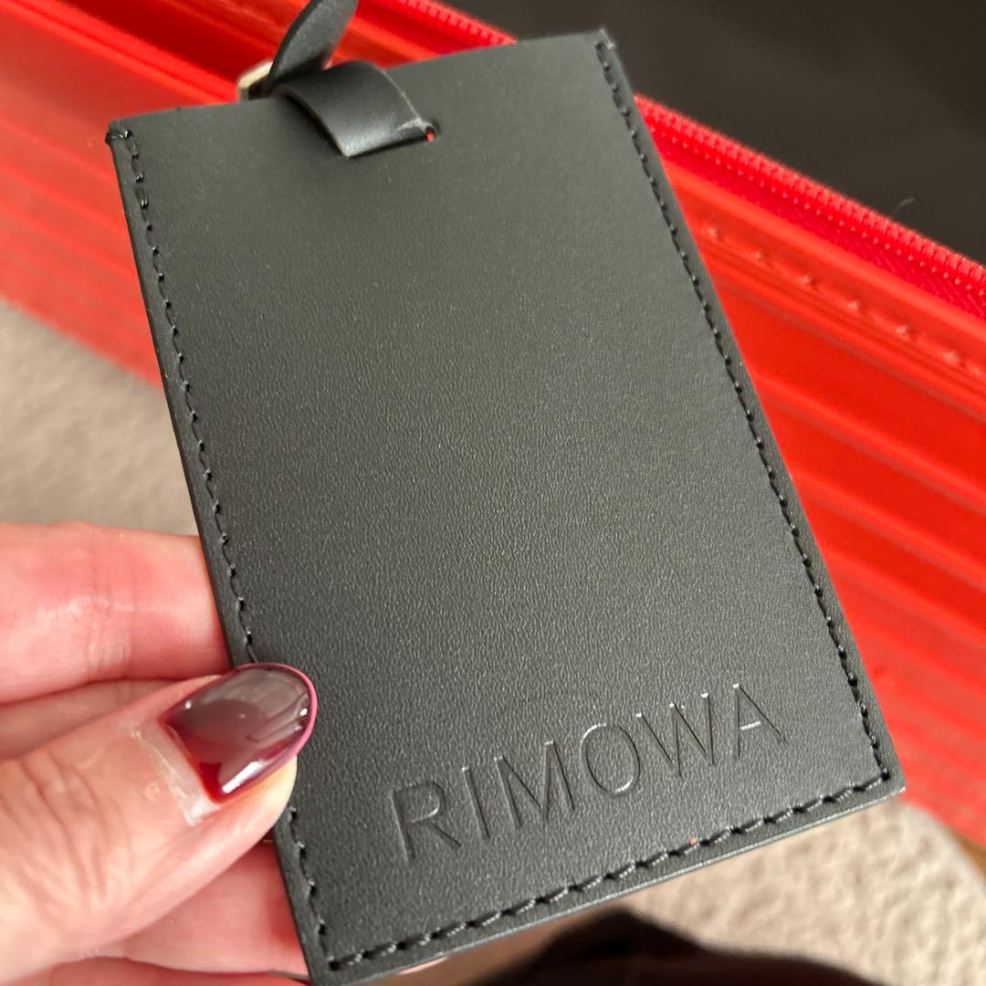 超美品リモワトランクプラス　オレンジ 1度使用