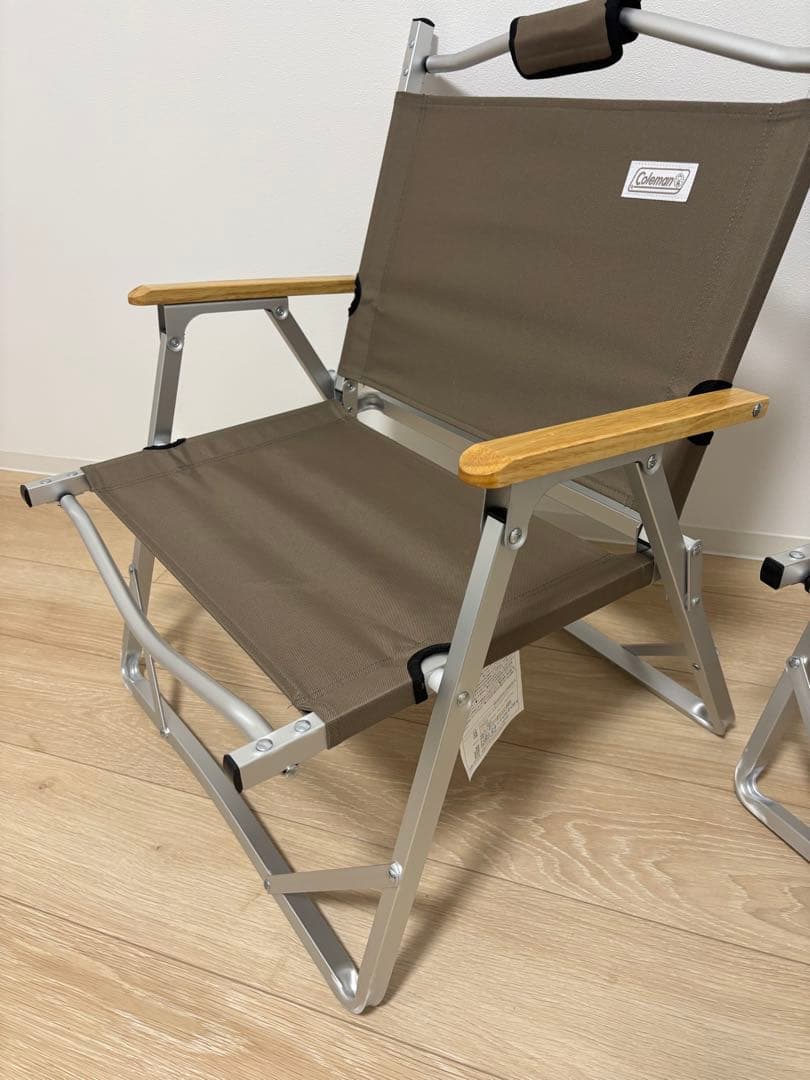 コールマン コンパクトフォールディングチェア　2脚セット