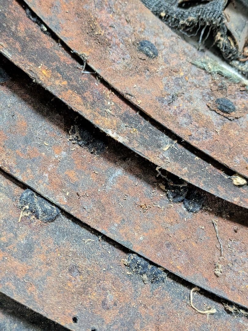 時代本歌武具合戦残骸シリーズ鉄地片袖籠手脛当凄まじい迫力当時物コレクション