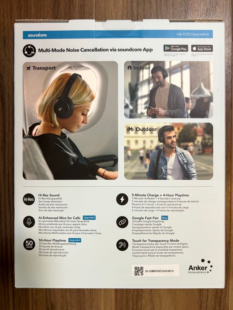 【未開封・新品・未使用】Soundcore Life Q30