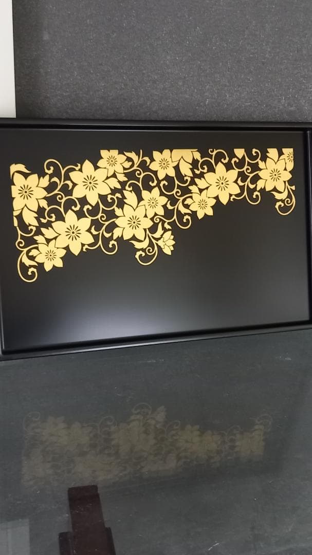 箔座　金箔トレー