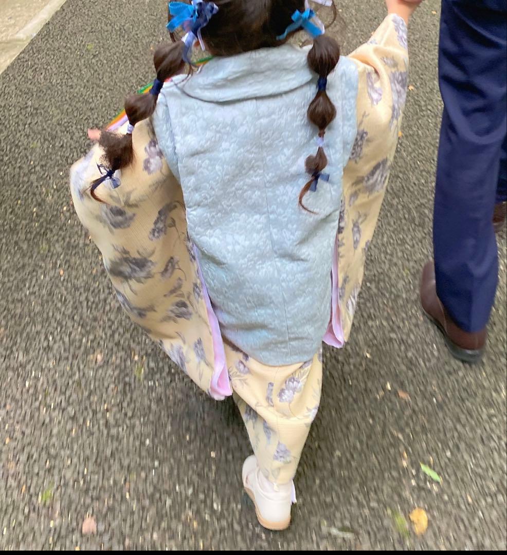 七五三 着物セット 花柄　utatane