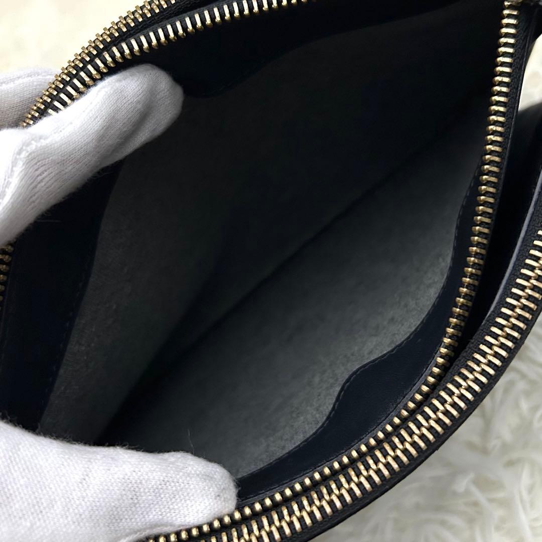 CELINE セリーヌ トリオ ショルダーバッグ ブラック フィービー スモール