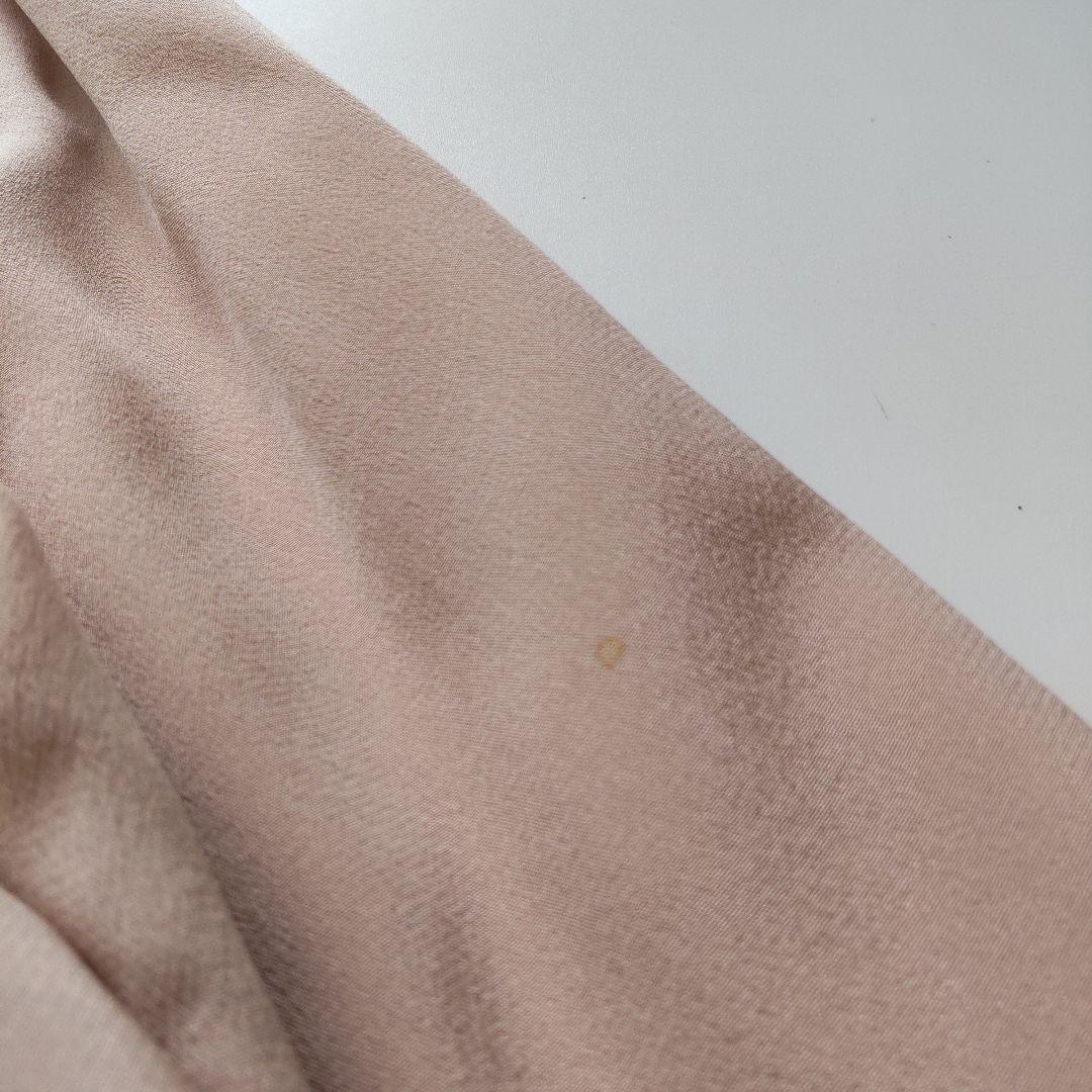 美品 PATOU パトゥ シルク ドレープ ブラウス シャツ ピンク 長袖 36