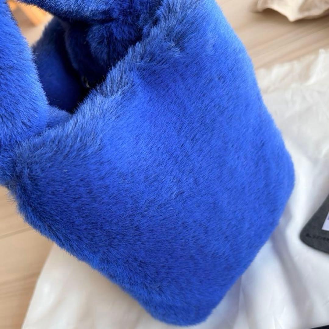 【ゆーみん様】eb.a.gos ラビットエコファー かごバッグ 新品未使用