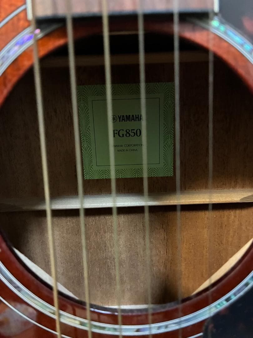 チ*ム様 YAMAHA ヤマハ FG850 アコースティックギター