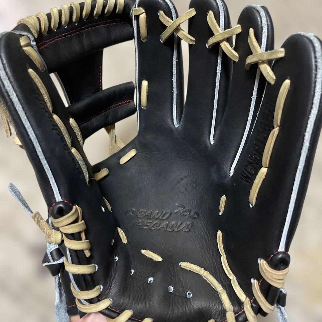 h*8様 WORLD PEGASUS 硬式・軟式兼用グローブ サイズ8