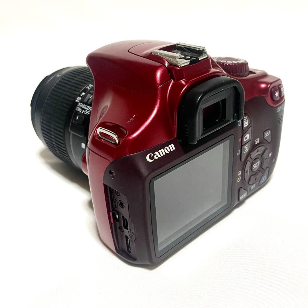 赤い一眼❣️ Canon EOS Kiss X50 クリエイティブ全自動✨