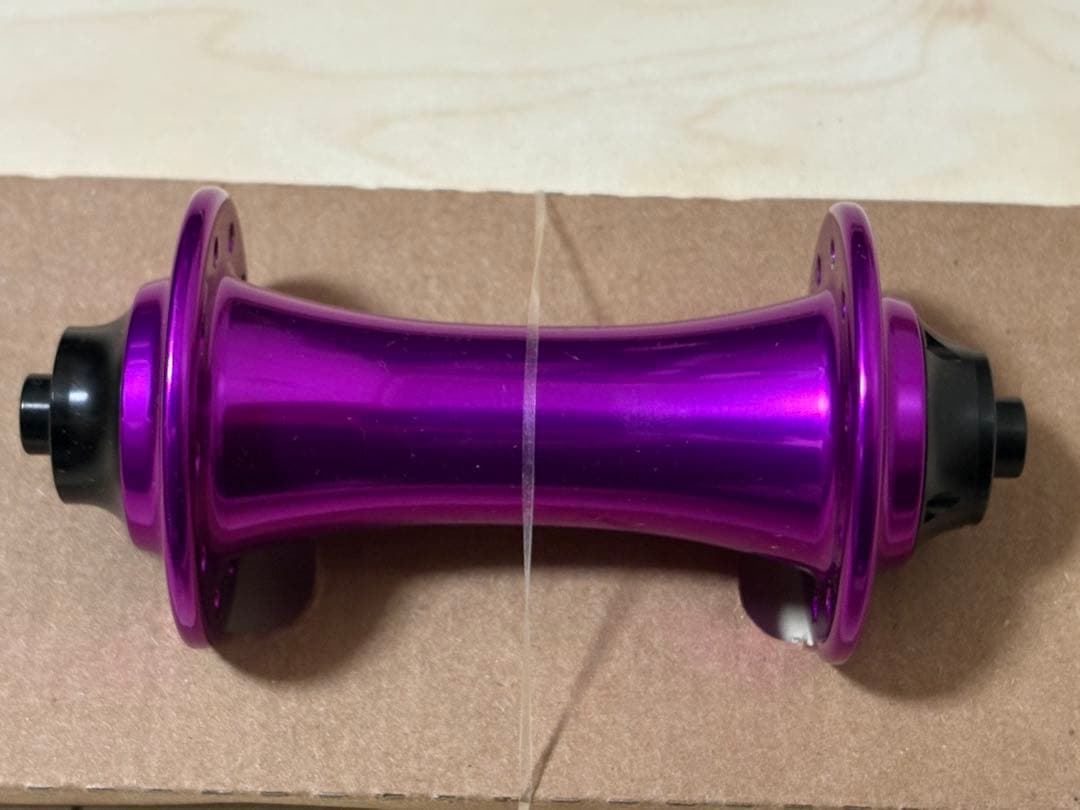 【美品】Chris king クリスキング 前後ハブ violet