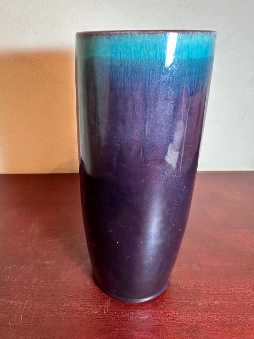 佐賀 嬉野 琥山窯 小野次郎（小野珀子氏 次男） 彩釉花立