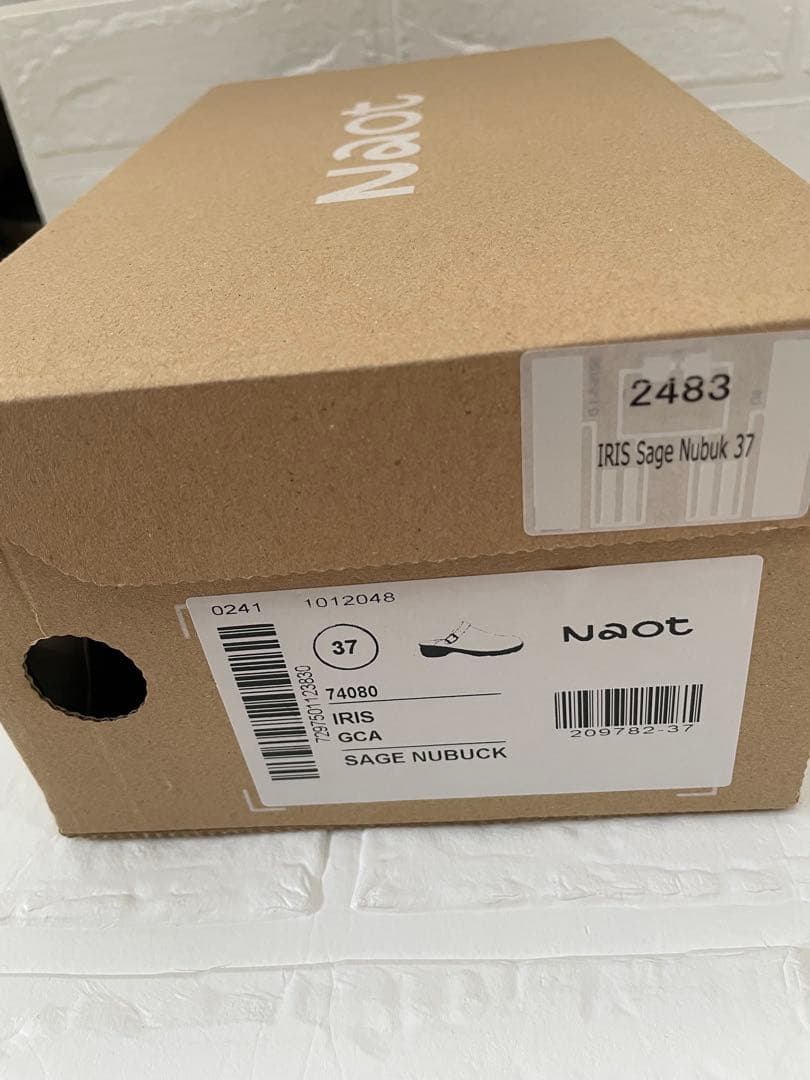 【希少カラー】NAOT IRIS アイリス サボ SAGE NUBUCK 37