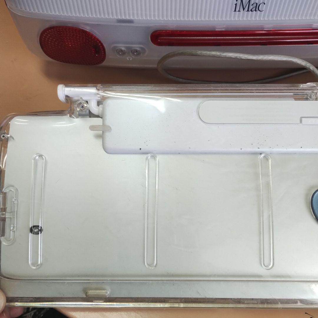 【初期iMac】 iMac DV G3 ルビー スケルトン　通電OK