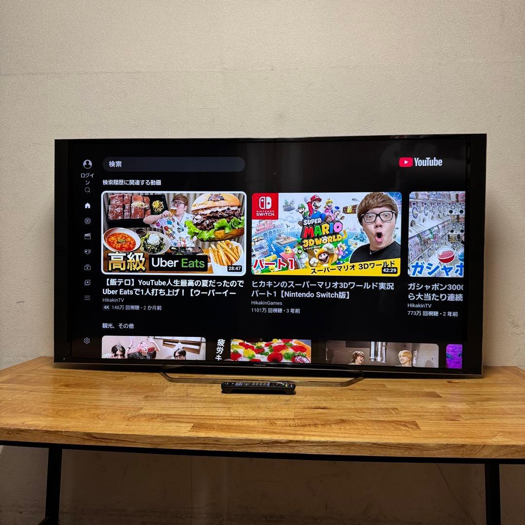 Panasonic 49V型 4K 液晶テレビ VIERA TH-49EX850