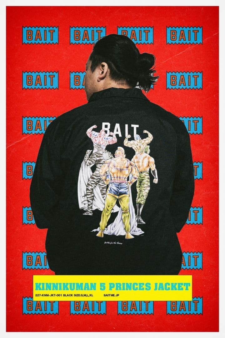 キン肉マン　コーチジャケット　アパレル　ジャケット　運命の５王子