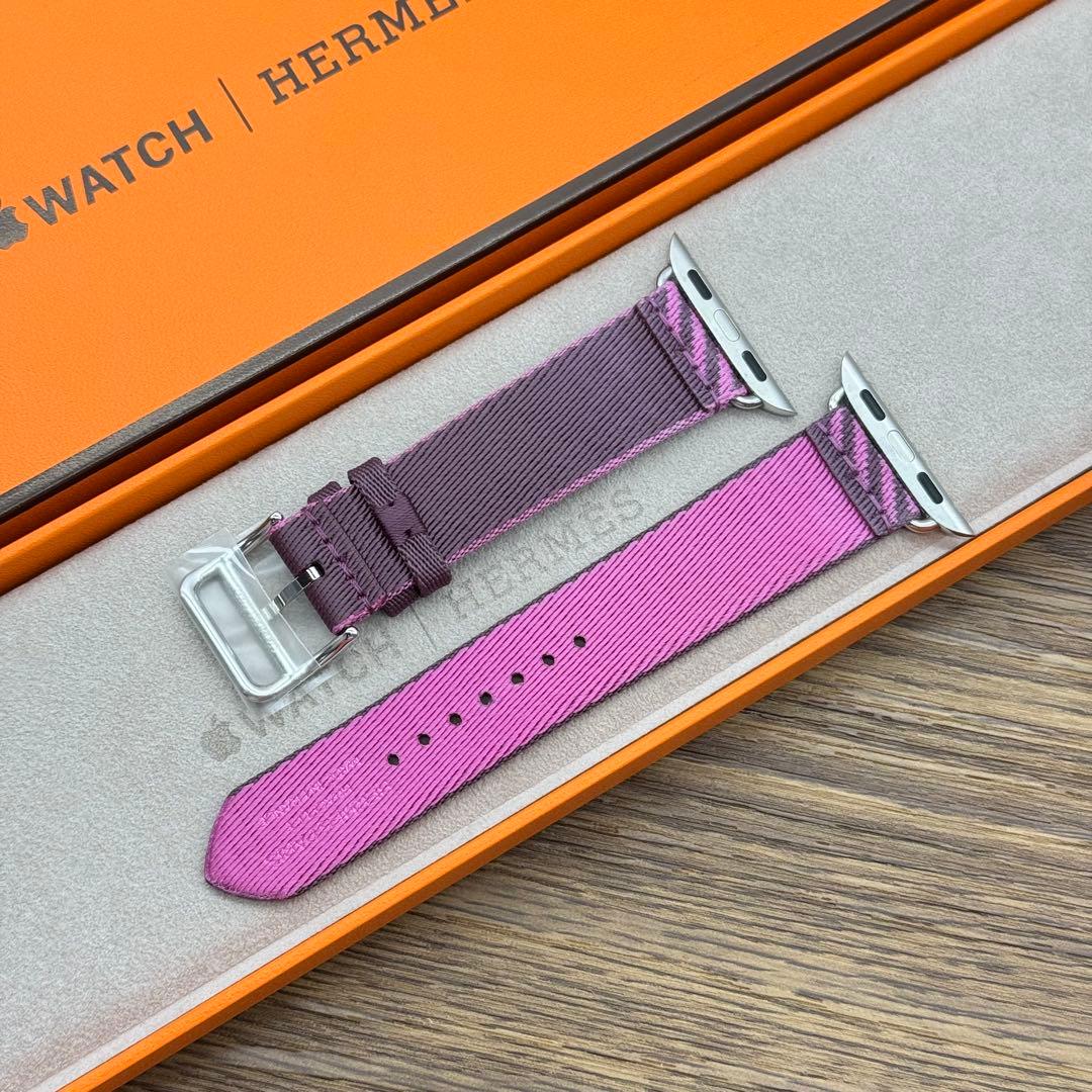 2791 レア　Apple Watch エルメス　ジャンピング　カシスマグノリア
