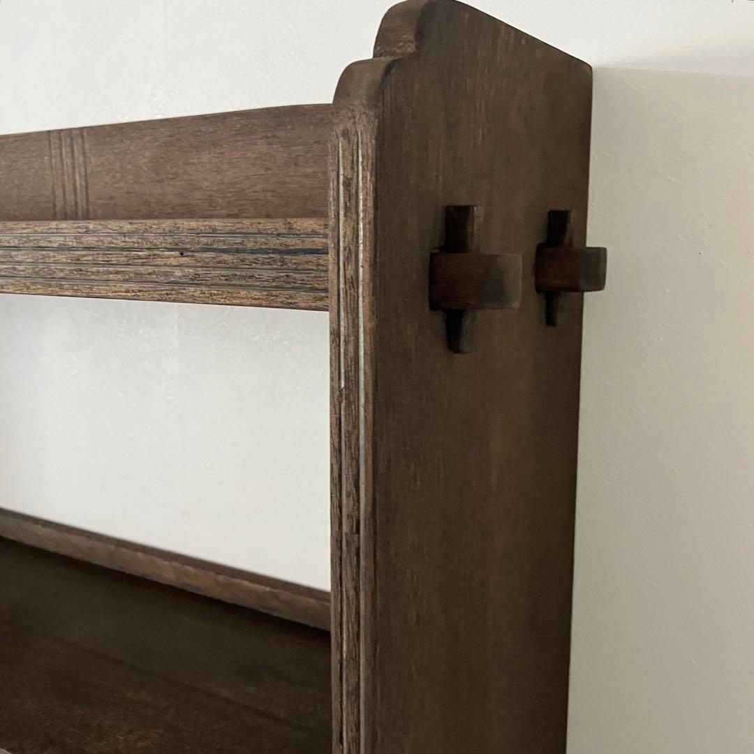 レトロ　アンティーク　ヴィンテージ　古道具　古家具　本棚　食器棚　ブックシェルフ