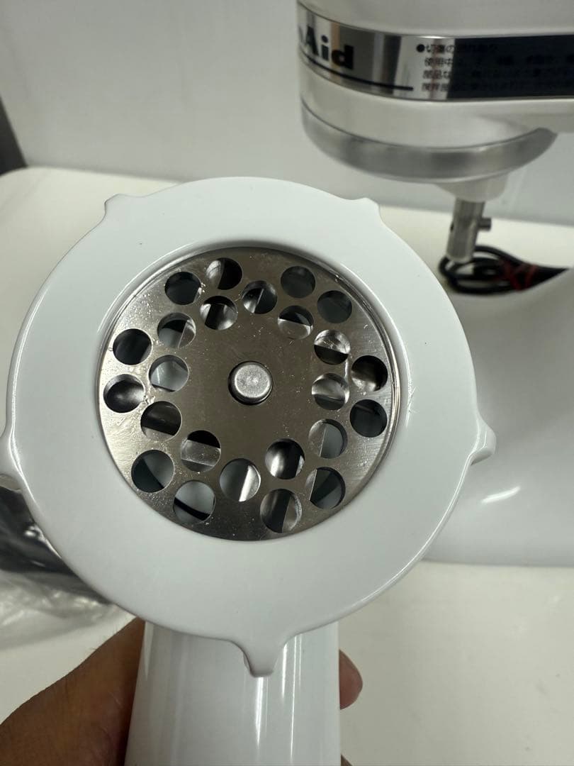 KitchenAid ミキサー 9KSM95 ホワイト 動作良好