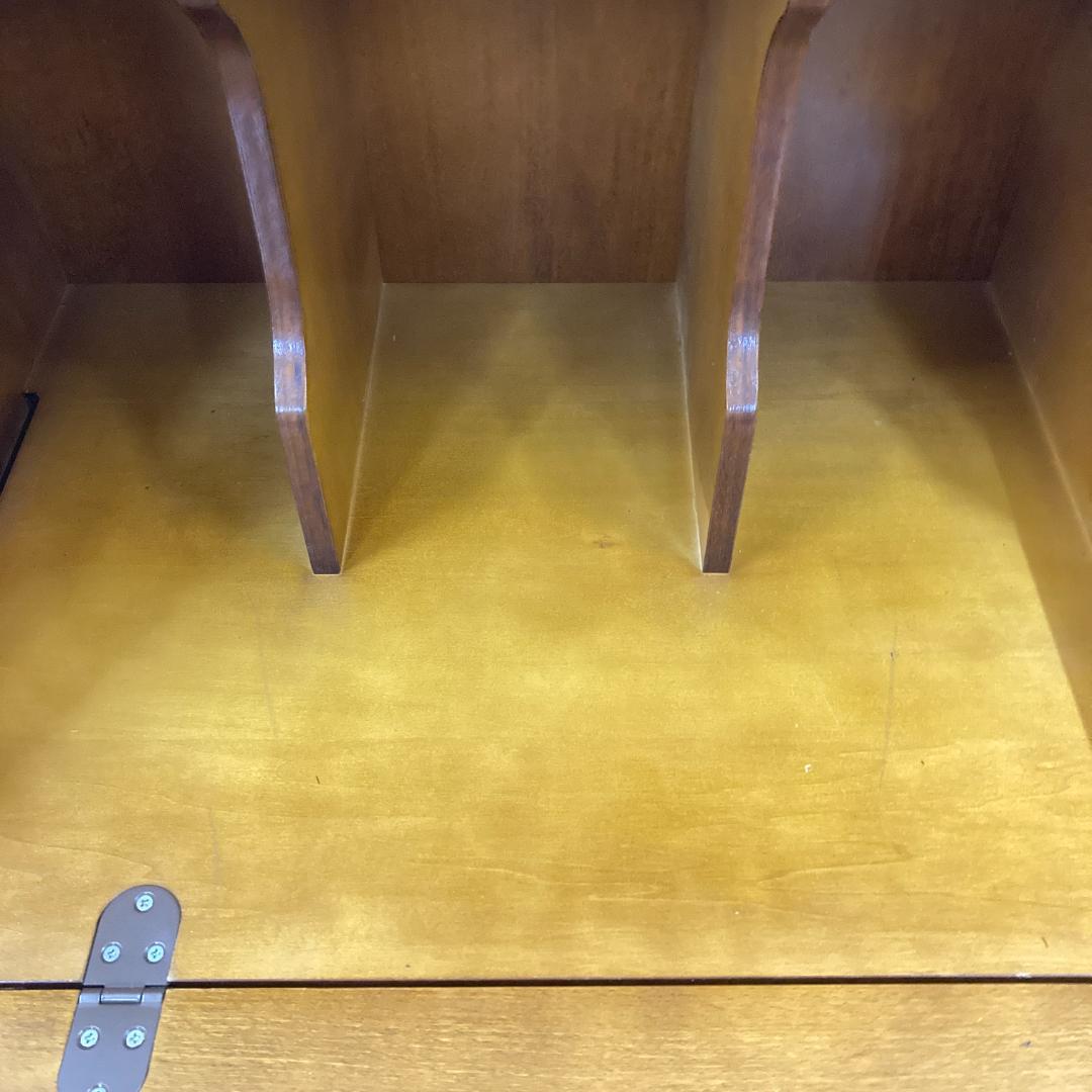 【オールドカリモク】コロニアル　ライティングビューロー　デスク　机　昭和レトロ