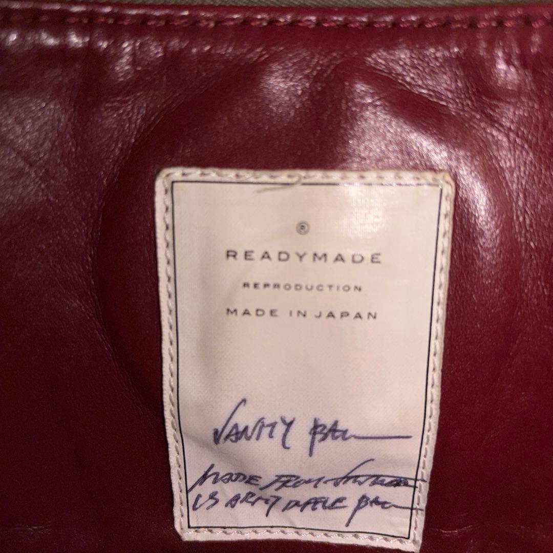 レディメイド キャンバス 2WAYバニティバッグ カーキ