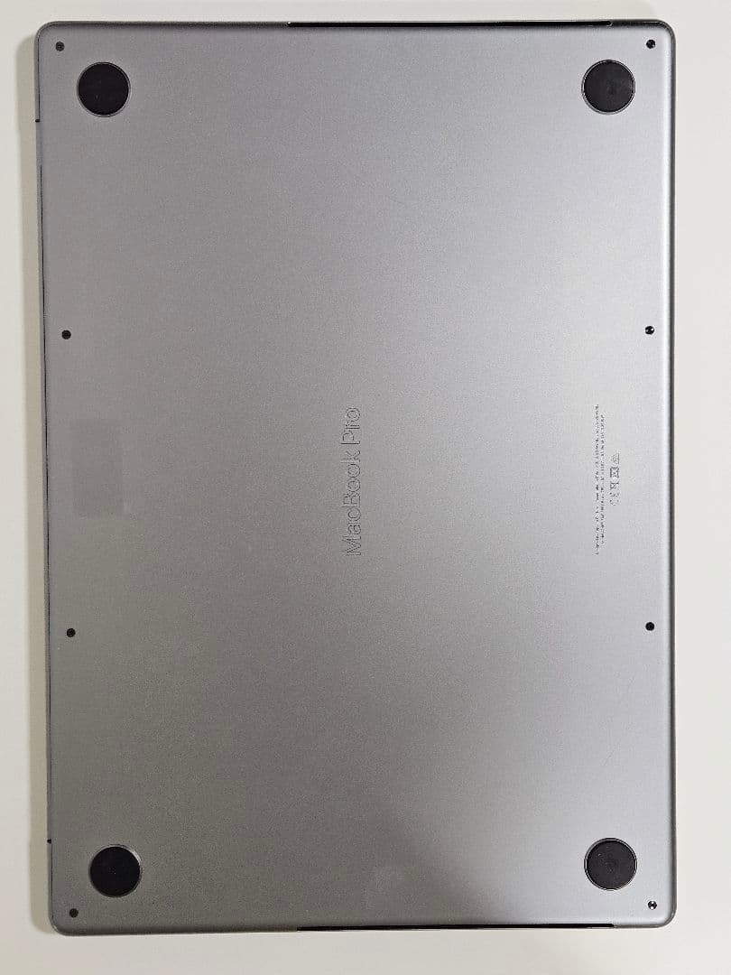 MacBook Pro 16 M1Pro 16/512 USキー 電池90%