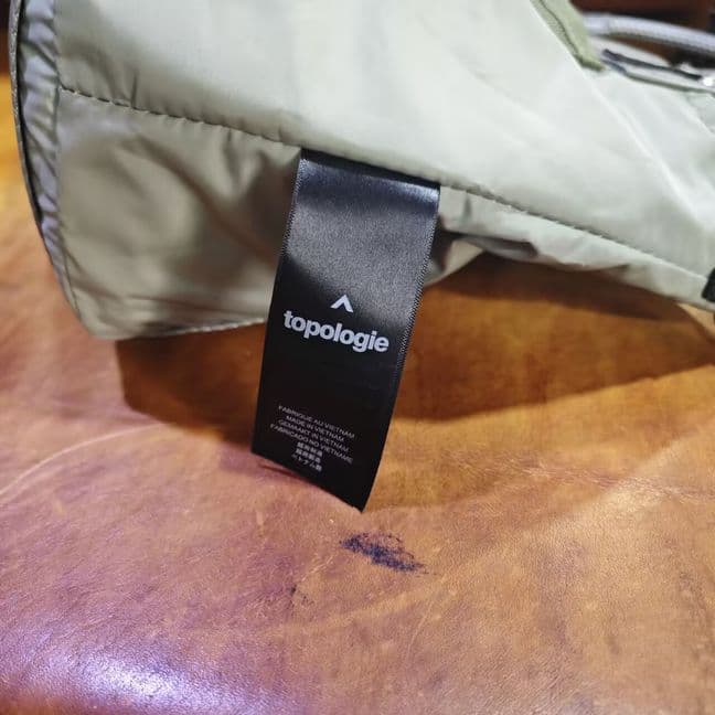 Topologie トポロジー トートバッグ リバーシブル 大容量