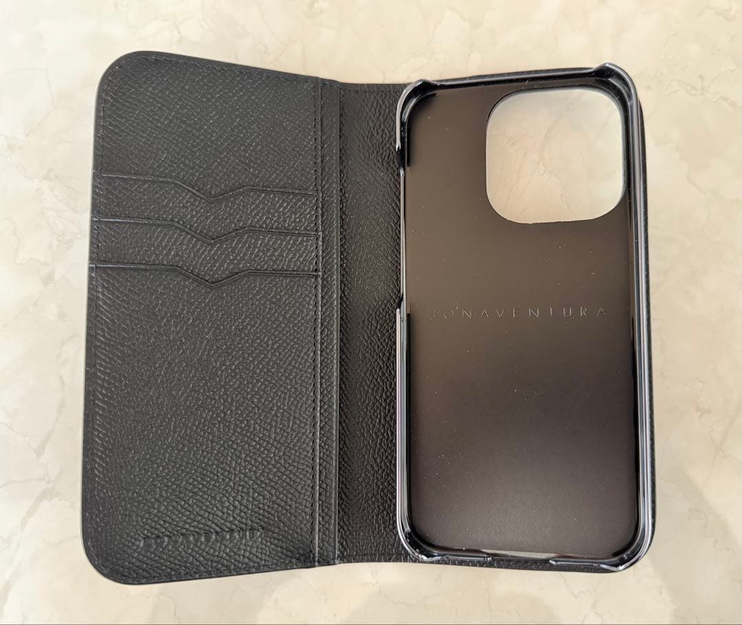 『新品未使用』 BONAVENTURA ブラックiPhone 15pro
