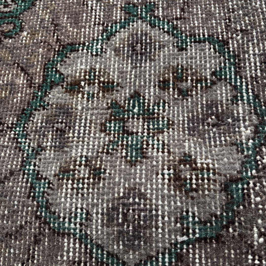 hiromikanさま専用 トルコ　ヴィンテージラグ　グレー　グリーン