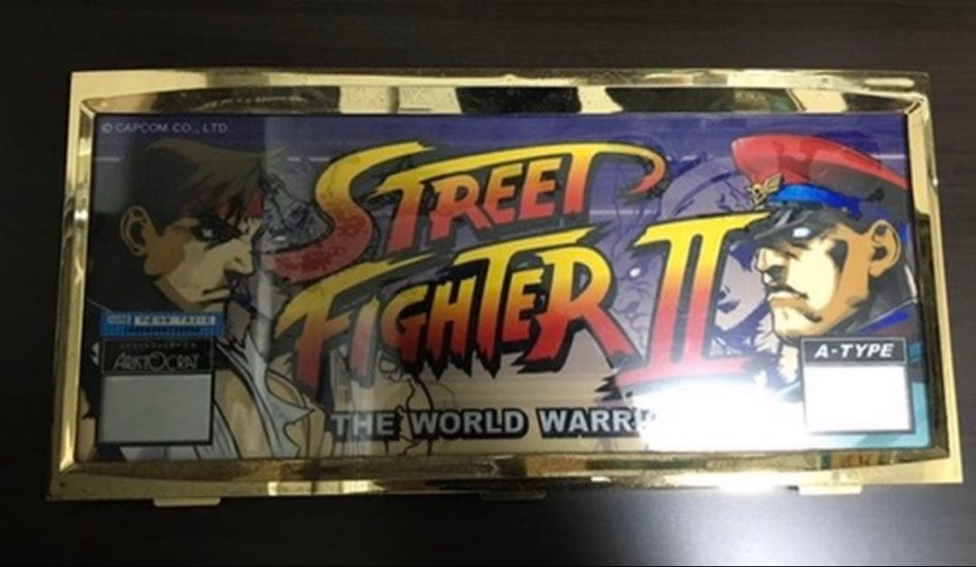ストリートファイターII パチスロ パネルのみ インテリア
