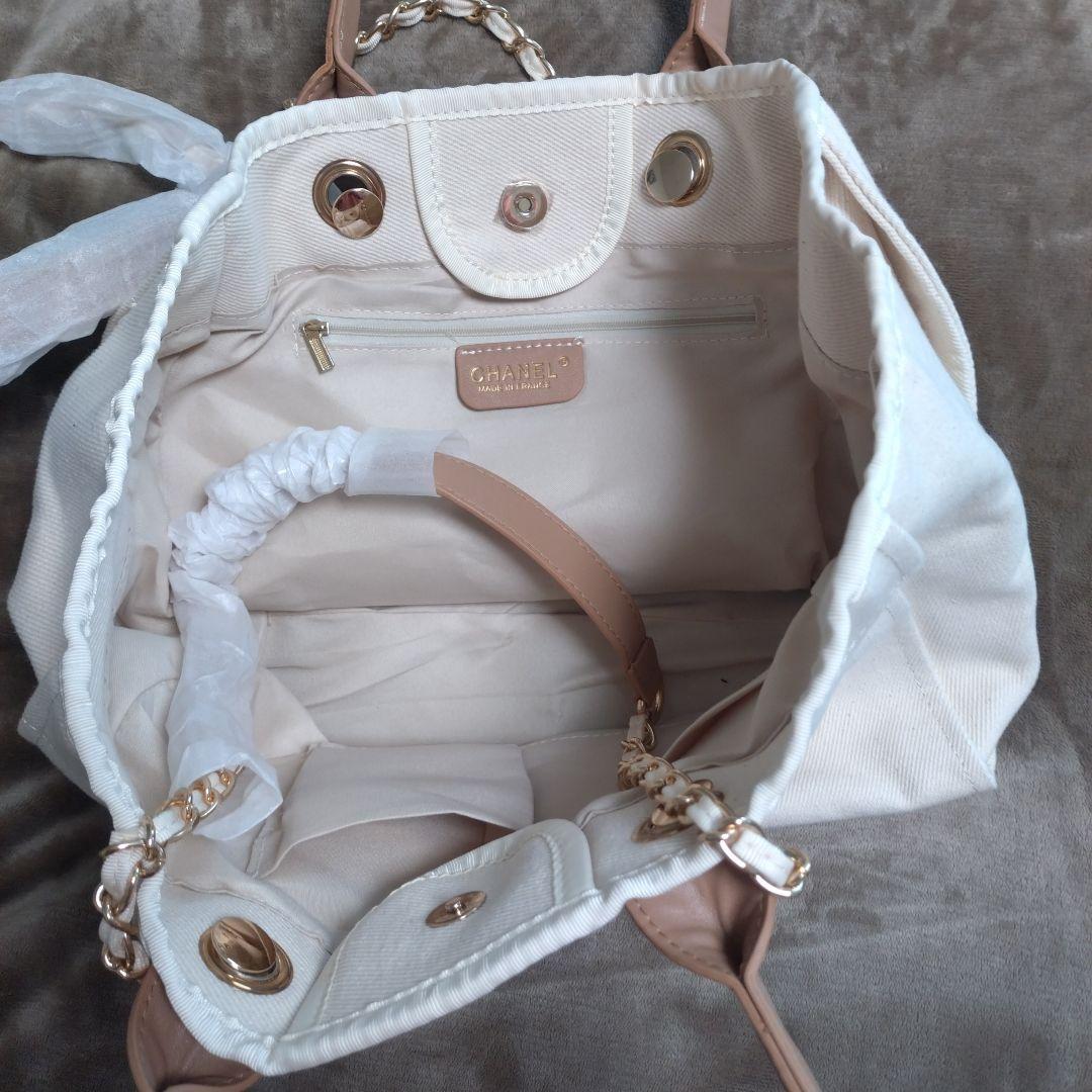 シャネル。ノベルティ。トートバッグ。