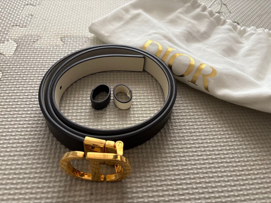 Dior 30 Montaigne リバーシブルベルト 20mm